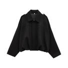 Jaqueta Bomber De Suede plus Size Para Mulheres, Casaco De Manga Longa, Moda De Primavera