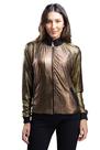 Jaqueta Bomber Dourada