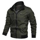 Jaqueta Bomber Masculina Slim Fit - Primavera/Outono - Moda Casual Militar