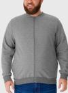 Jaqueta Bomber Moletom Malwee 1000094107 Masculina Plus Size Flanelada T. G1/G3