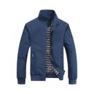 Jaqueta Bomber Slim Fit Masculina Casual Sólida Da Moda Primavera Outono Casaco Estilo Beisebol