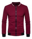 Jaqueta Bomber Slim Masculina. Ref: 848