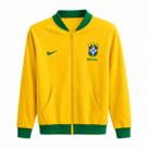 Jaqueta Brasil Amarela com Zíper Casaco Esportivo Unissex Estilo Seleção Brasileira. - Jaqueta Brasil Amarela com Zíper Casaco Esportivo Unissex Estilo Seleção Brasileira. -