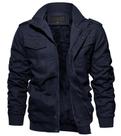 Jaqueta cargo de inverno EKLENTSON masculina Windbreaker Fleece Green Jaqueta cargo de inverno EKLENTSON masculina Windbreaker Fleece Green