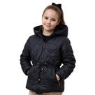 Jaqueta Casaco Infantil Matelassê Preto Diva Menina/Righsson