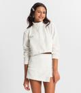 Jaqueta Casaco Juvenil Em Tweed Minty Branco Jaqueta Casaco Juvenil Em Tweed Minty Branco