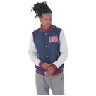 Jaqueta College Moletom Masculina M10 Hoop USA Jaqueta College Moletom Masculina M10 Hoop USA