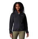Jaqueta Columbia Benton Springs com zíper completo de lã feminina preta