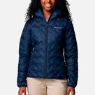 Jaqueta Columbia Delta Ridge II Down Hooded Marinho Feminino Jaqueta Columbia Delta Ridge II Down Hooded Marinho Feminino