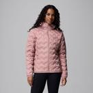 Jaqueta Columbia Down Delta Ridge II Hooded Rosa Feminino Jaqueta Columbia Down Delta Ridge II Hooded Rosa Feminino