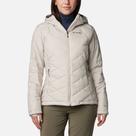 Jaqueta Columbia Heavenly Hooded Bege Feminino Jaqueta Columbia Heavenly Hooded Bege Feminino