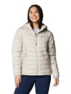 Jaqueta Columbia Powder Lite com Capuz Feminina Creme Jaqueta Columbia Powder Lite com Capuz Feminina Creme