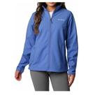 Jaqueta Columbia Softshell Feminina Azul Repelente A Água