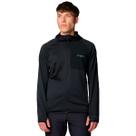 Jaqueta Columbia Triple Canyon Preto P Grid Fleece Capuz Jaqueta Columbia Triple Canyon Preto P Grid Fleece Capuz