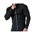 Jaqueta Com Capuz De Alta Elasticidade Para Homens, Vestuário Casual Para Fitness, Conjunto De