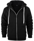 Jaqueta com capuz JACKETOWN, casaco de lã de inverno para homens, preto M
