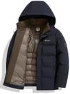 Jaqueta com Capuz Masculina Grosso para Outono Inverno