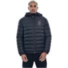 Jaqueta Corinthians Puffer Com Capuz Removível Masculino