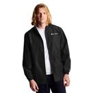 Jaqueta Corta Vento Champion Script Full Zip Preto Jaqueta Corta Vento Champion Script Full Zip Preto