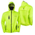 Jaqueta Corta Vento Dupla Costura Com Balaclava Neon 5xl verde Resistente