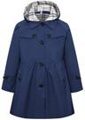 Jaqueta corta-vento feminina Betusline 3-4T azul marinho