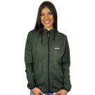 Jaqueta Corta Vento Feminino Verde Militar WSS Brasil Jogador