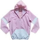 Jaqueta Corta Vento Infantil Camuflada Impermeável Rosa