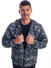 Jaqueta Corta Vento Masculina Impermeável Estampada