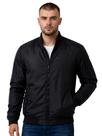 Jaqueta Corta Vento Masculino Com Punho e Bolsos - Preto Tamanho:GGCor:Preto
