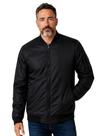 Jaqueta Corta Vento Masculino Com Punho e Bolsos - Preto Tamanho:MCor:Preto Jaqueta Corta Vento Masculino Com Punho e Bolsos - Preto Tamanho:MCor:Preto