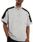 Jaqueta corta-vento Opomelo Mens Cage à prova de intempéries cinza plus size Jaqueta corta-vento Opomelo Mens Cage à prova de intempéries cinza plus size