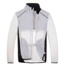 Jaqueta Corta Vento Refletiva Impermeável Com Bolsos Zíper Fitness Jaqueta Corta Vento Refletiva Impermeável Com Bolsos Zíper Fitness