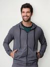 Jaqueta Corta Vento Selene Masculina Capuz Zíper Bolsos Cor:RoyalTamanho:P