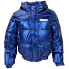 Jaqueta Country Feminina Os Moiadeiros Metalizada Azul - Ref. RJTF71