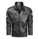 Jaqueta Couro Masculina Slim Resistente