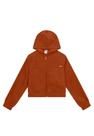 Jaqueta cropped teen menina em cotelê Brandili Young
