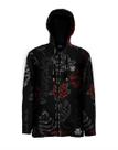 Jaqueta Cyclone Veludo Skull Roses Jaqueta Cyclone Veludo Skull Roses