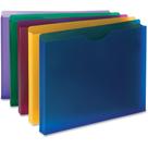 Jaqueta de arquivo Smead Poly Straight-Cut Tab de 2,5 cm de expansão L
