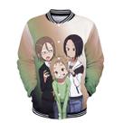 Jaqueta de beisebol Teasings Masters Takagis-sans Sanaes de manga comprida