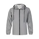 Jaqueta De Ciclismo Masculina Refletiva Com Capuz À Prova De Vento Para Corrida Noturna, Esportes,