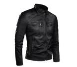 Jaqueta De Couro Masculina Moda Inverno frio