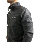 Jaqueta de couro Masculina Moderna Resistente Pronta Entrega Jaqueta de couro Masculina Moderna Resistente Pronta Entrega
