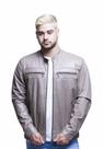 Jaqueta de Couro Slim Craqui Brown Jaqueta de Couro Slim Craqui Brown