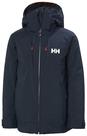 Jaqueta de esqui Helly-Hansen Junior Unisex Alpha 597 Navy - 128/8