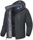 Jaqueta de Esqui Impermeável SPOSULEI para Homens - Capa de Chuva para Inverno