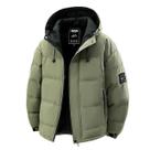 Jaqueta de Inverno Forrada Masculina com Ziper Jaqueta de Inverno Forrada Masculina com Ziper