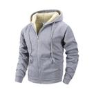 Jaqueta De Inverno Masculina Com Zíper Em Fleece, À Prova De Vento, Com Capuz, Quente, Casual, De Jaqueta De Inverno Masculina Com Zíper Em Fleece, À Prova De Vento, Com Capuz, Quente, Casual, De