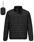 Jaqueta de inverno Outdoor Ventures Lightweight Puffer Masculina Jaqueta de inverno Outdoor Ventures Lightweight Puffer Masculina