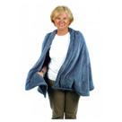 Jaqueta de lã Granny Jo Products, capa feminina, azul Wedgewood