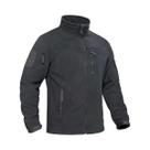 Jaqueta De Lã Masculina, Macia, Quente, À Prova De Vento, Com Zíper Completo, Vários Bolsos, Para